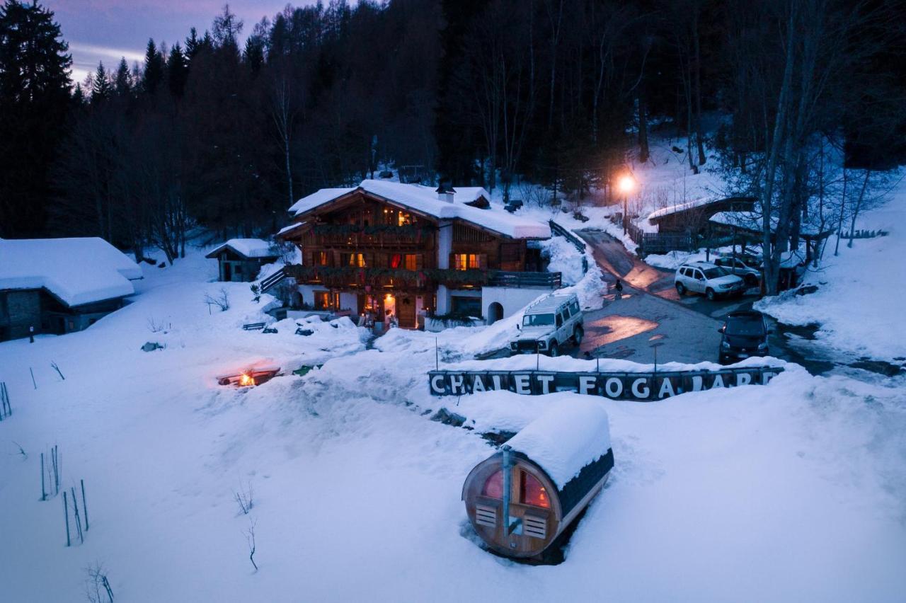 Fogajard Lovely Chalet Madonna Dış mekan fotoğraf